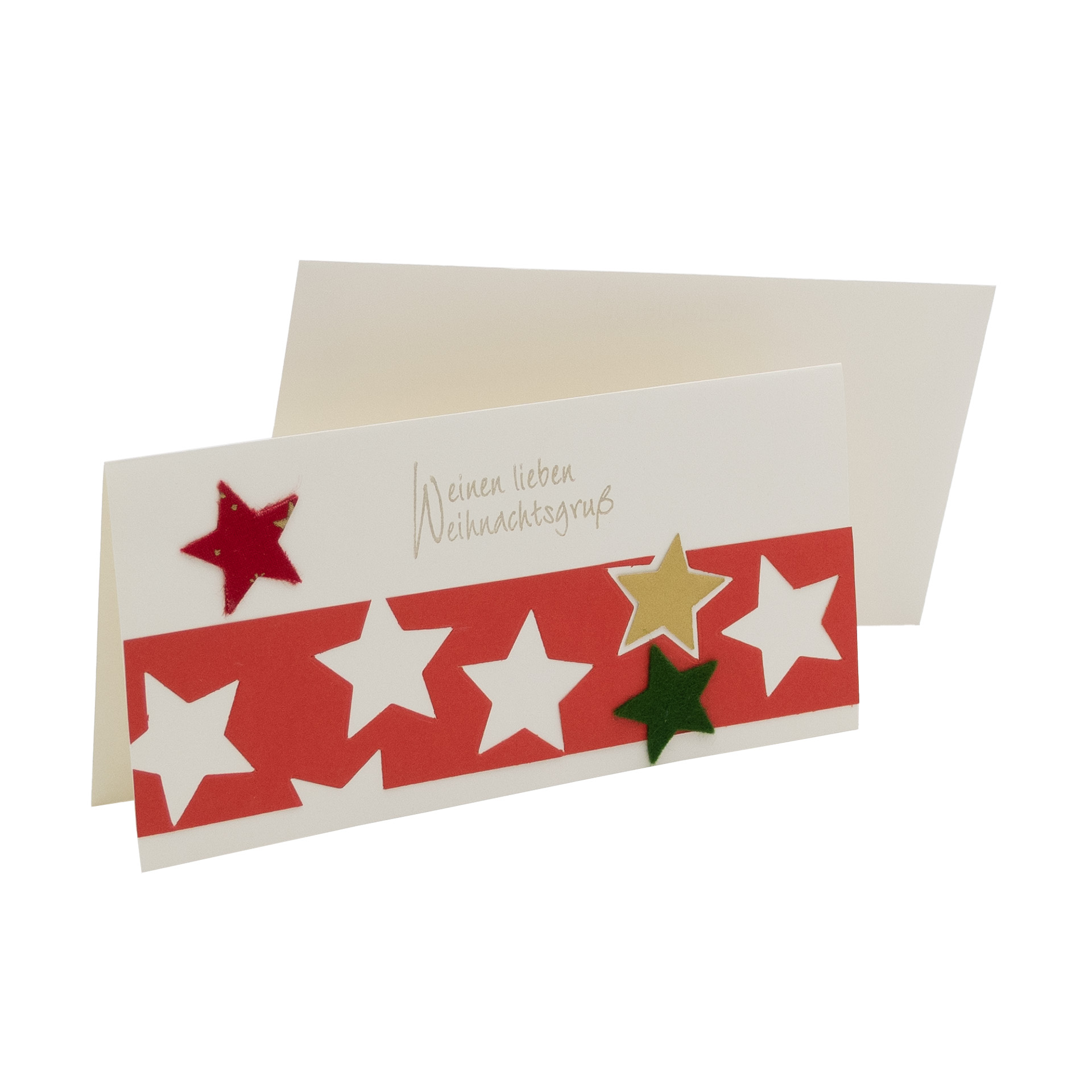 Weihnachtskarte Sternentanz