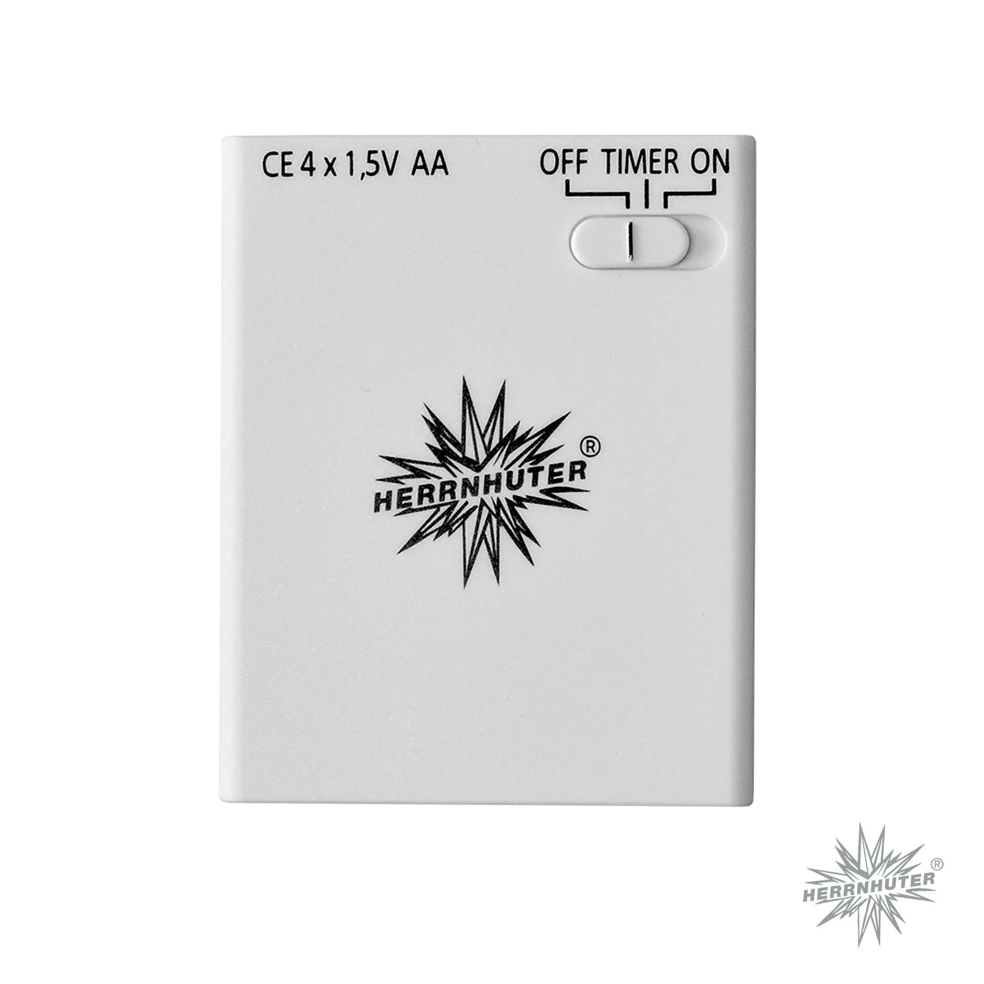 Herrnhuter Batteriehalter mit Timer