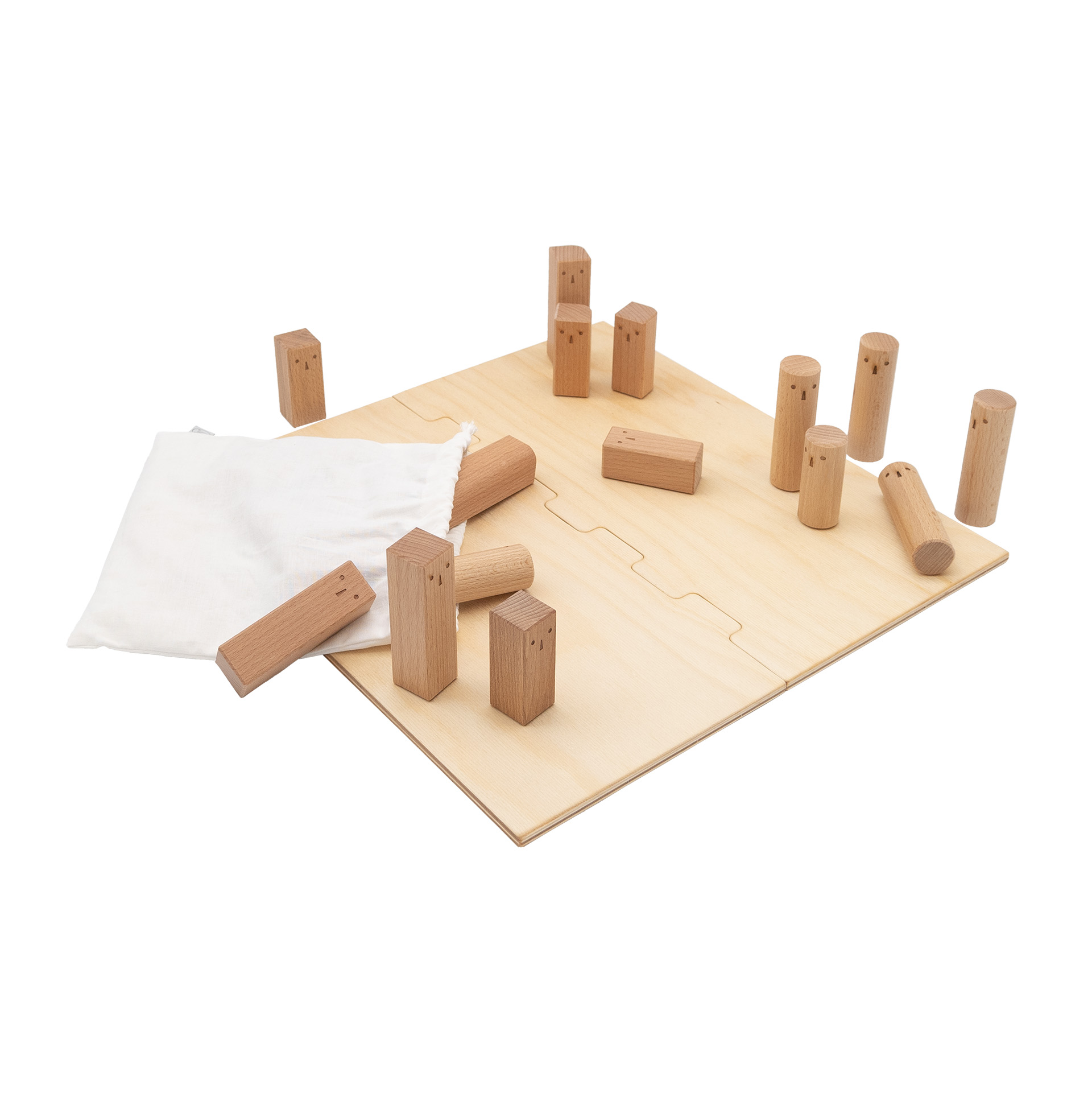 Familienbrett mit genderneutralen Figuren