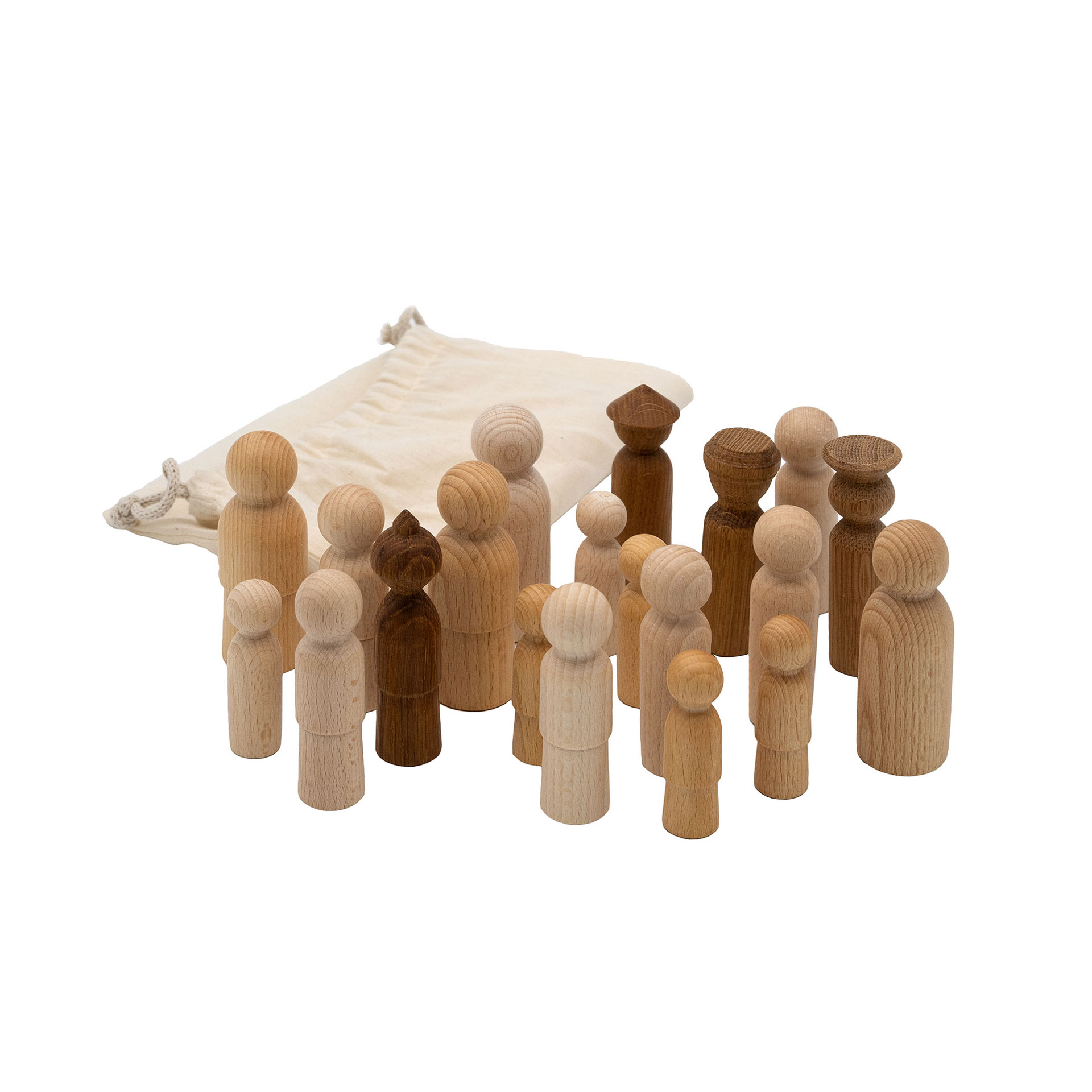 Holzkegelsortiment 2